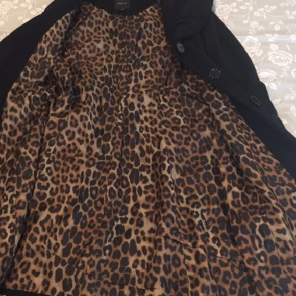 Express Peacoat Long Jacket Wool XS - Picture 3 of 12